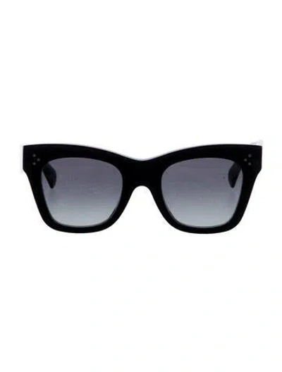 Pre-owned Celine Wayfarer Gradient Sunglasses In Black