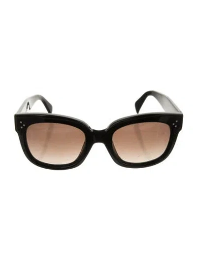 Pre-owned Celine Wayfarer Gradient Sunglasses In Black