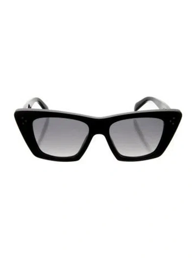 Pre-owned Celine Wayfarer Gradient Sunglasses In Black