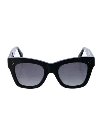 Pre-owned Celine Wayfarer Gradient Sunglasses In Black