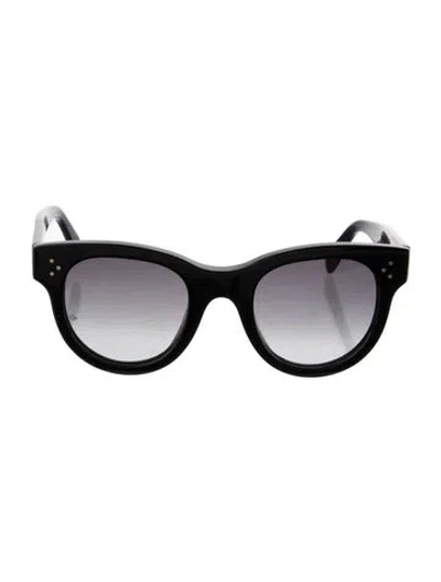 Pre-owned Celine Wayfarer Gradient Sunglasses In Black