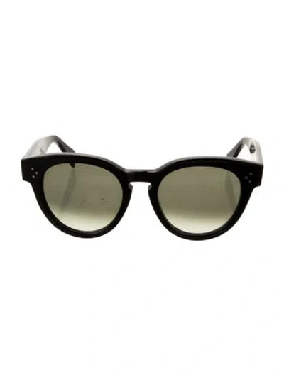 Pre-owned Celine Wayfarer Gradient Sunglasses In Black