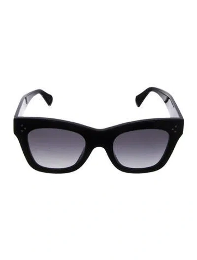 Pre-owned Celine Wayfarer Gradient Sunglasses In Black