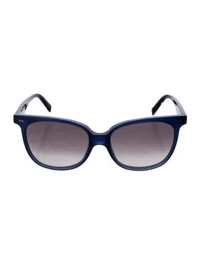 Pre-owned Celine Wayfarer Gradient Sunglasses In Blue
