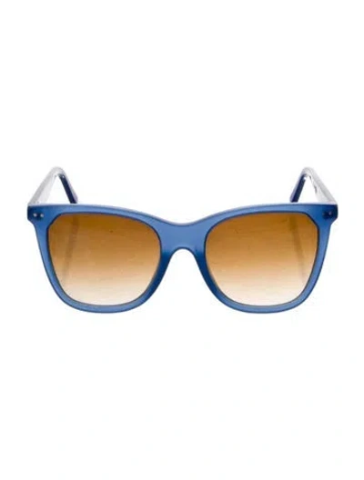 Pre-owned Celine Wayfarer Gradient Sunglasses In Blue