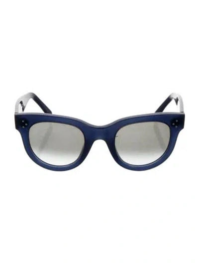 Pre-owned Celine Wayfarer Gradient Sunglasses In Blue
