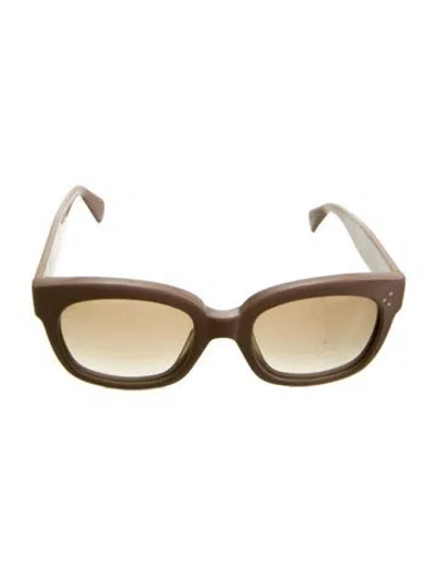 Pre-owned Celine Wayfarer Gradient Sunglasses In Brown
