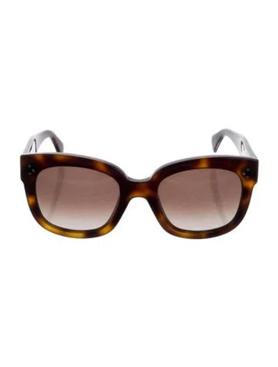 Pre-owned Celine Wayfarer Gradient Sunglasses In Brown