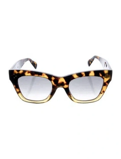 Pre-owned Celine Wayfarer Gradient Sunglasses In Brown