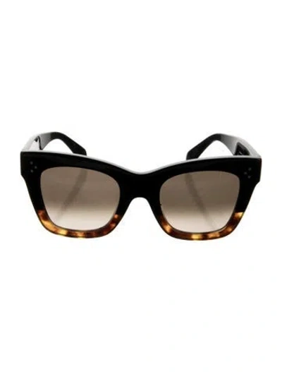 Pre-owned Celine Wayfarer Gradient Sunglasses In Brown