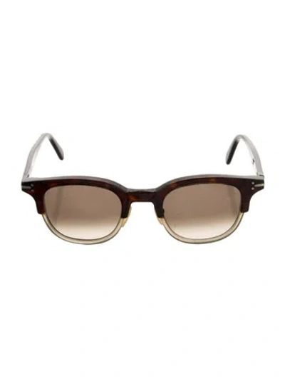 Pre-owned Celine Wayfarer Gradient Sunglasses In Brown