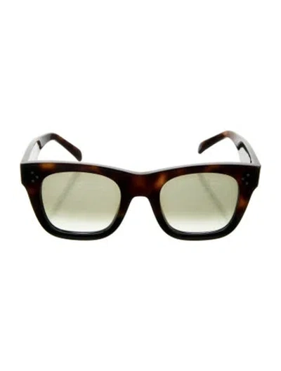 Pre-owned Celine Wayfarer Gradient Sunglasses In Brown