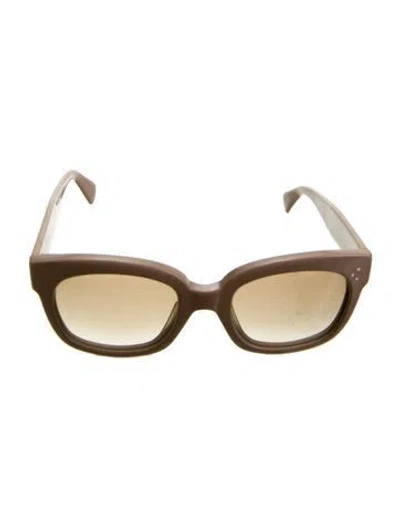 Pre-owned Celine Wayfarer Gradient Sunglasses In Brown