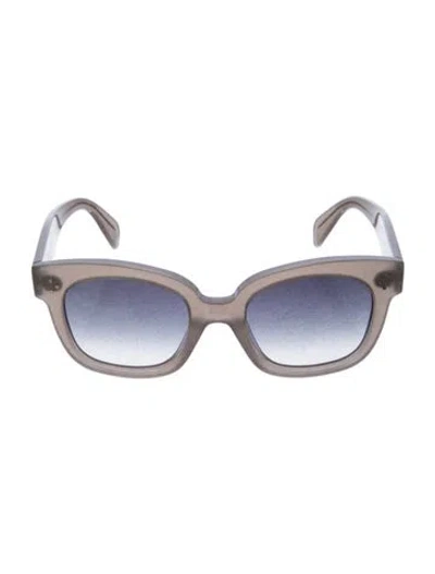 Pre-owned Celine Wayfarer Gradient Sunglasses In Gray
