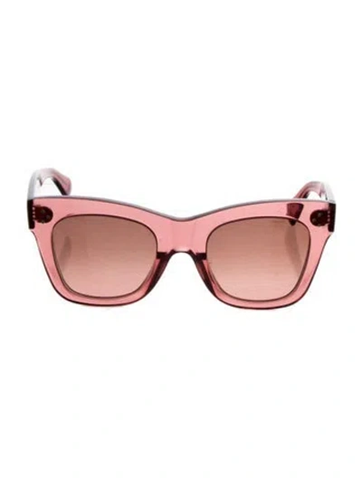 Pre-owned Celine Wayfarer Gradient Sunglasses In Multi