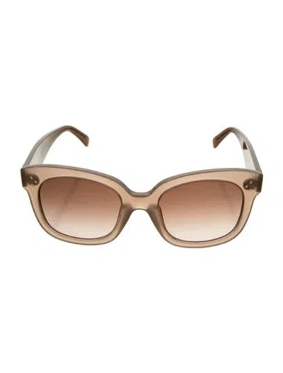 Pre-owned Celine Wayfarer Gradient Sunglasses In Neutral