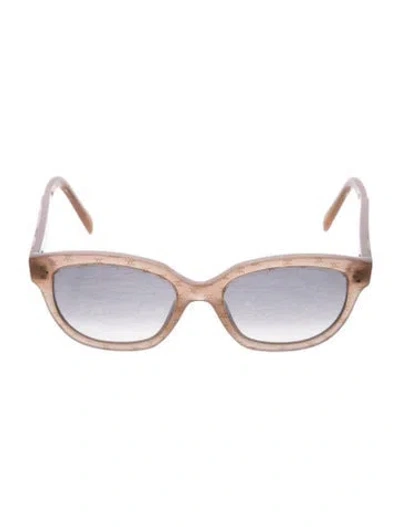 Pre-owned Celine Wayfarer Gradient Sunglasses In Neutral