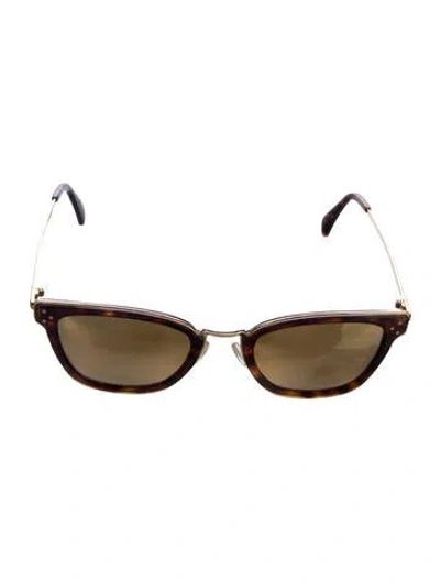 Pre-owned Celine Wayfarer Mirrored Sunglasses In Multi