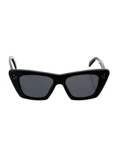 Pre-owned Celine Wayfarer Tinted Sunglasses In Black