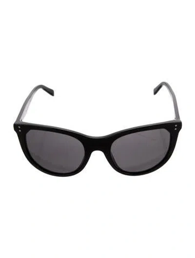 Pre-owned Celine Wayfarer Tinted Sunglasses In Black