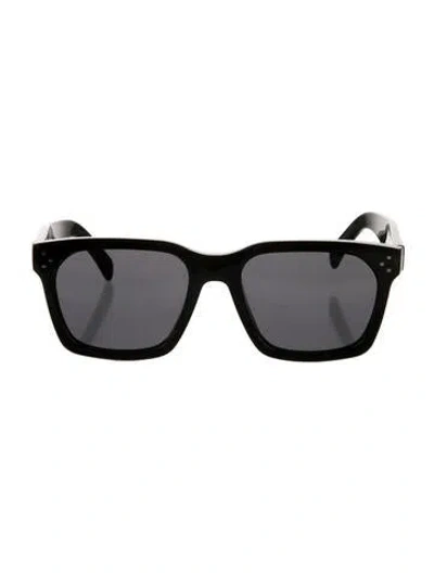 Pre-owned Celine Wayfarer Tinted Sunglasses In Black