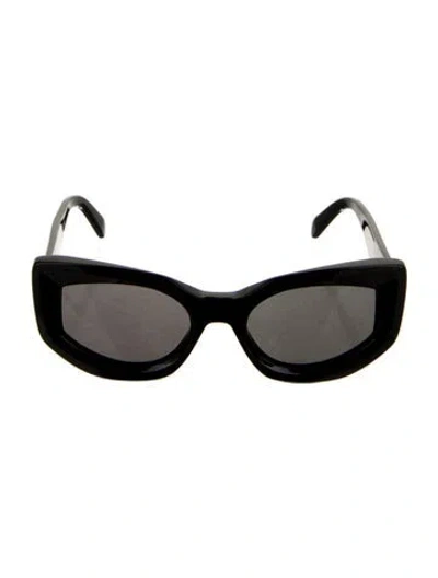Pre-owned Celine Wayfarer Tinted Sunglasses In Black