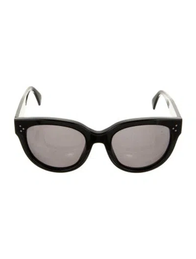 Pre-owned Celine Wayfarer Tinted Sunglasses In Black