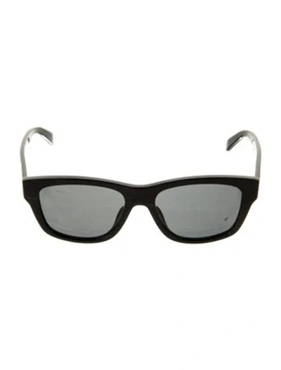 Pre-owned Celine Wayfarer Tinted Sunglasses In Black
