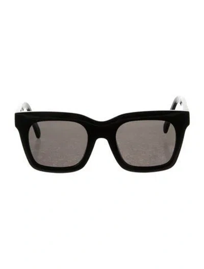 Pre-owned Celine Wayfarer Tinted Sunglasses In Black