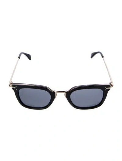 Pre-owned Celine Wayfarer Tinted Sunglasses In Black