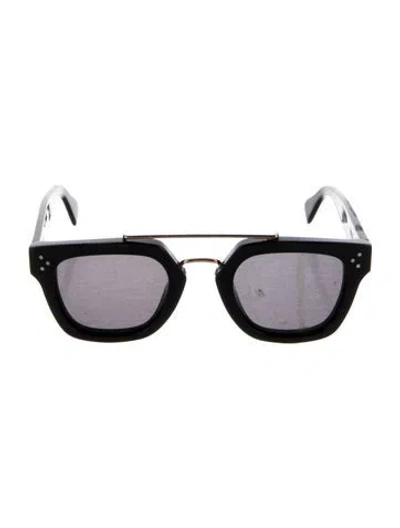 Pre-owned Celine Wayfarer Tinted Sunglasses In Black