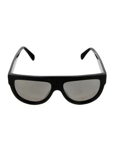 Pre-owned Celine Wayfarer Tinted Sunglasses In Black
