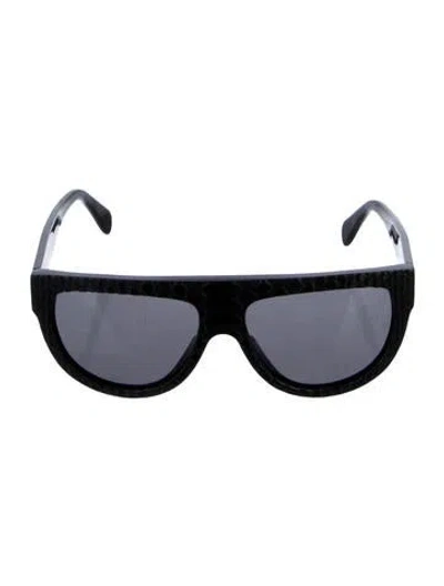 Pre-owned Celine Wayfarer Tinted Sunglasses In Black