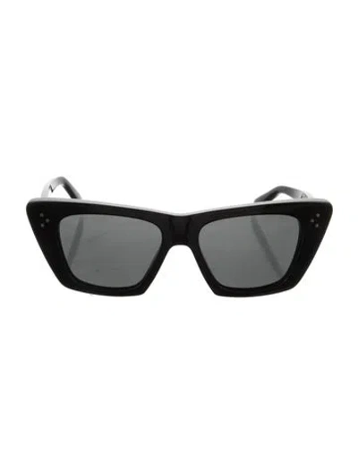 Pre-owned Celine Wayfarer Tinted Sunglasses In Black