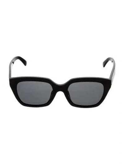 Pre-owned Celine Wayfarer Tinted Sunglasses In Black