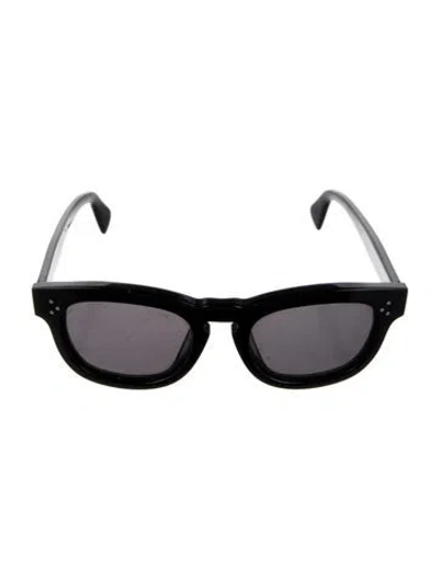 Pre-owned Celine Wayfarer Tinted Sunglasses In Black