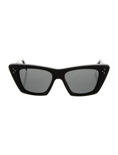 Pre-owned Celine Wayfarer Tinted Sunglasses In Black