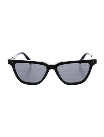 Pre-owned Celine Wayfarer Tinted Sunglasses In Black