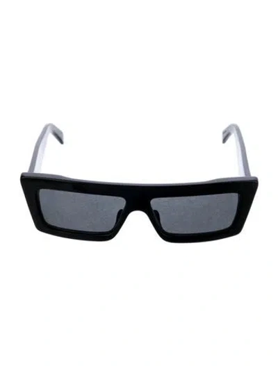 Pre-owned Celine Wayfarer Tinted Sunglasses In Black
