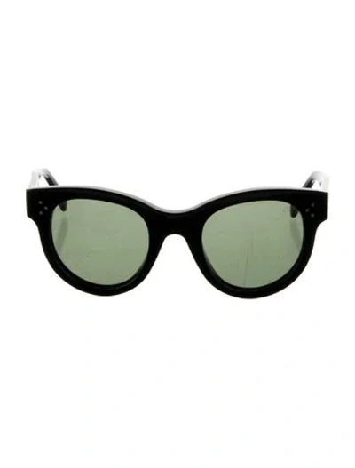 Pre-owned Celine Wayfarer Tinted Sunglasses In Black