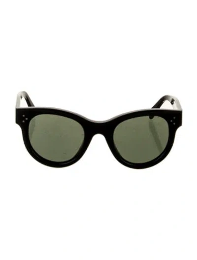 Pre-owned Celine Wayfarer Tinted Sunglasses In Black