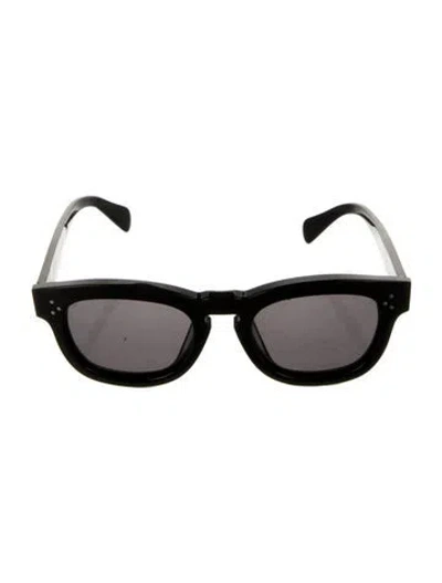 Pre-owned Celine Wayfarer Tinted Sunglasses In Black
