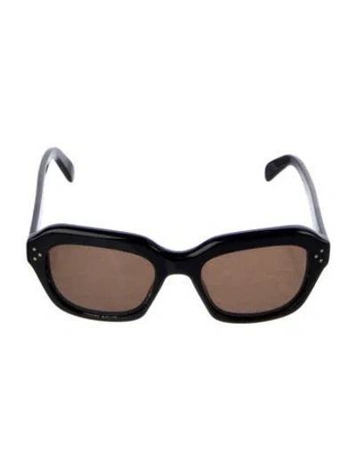 Pre-owned Celine Wayfarer Tinted Sunglasses In Black