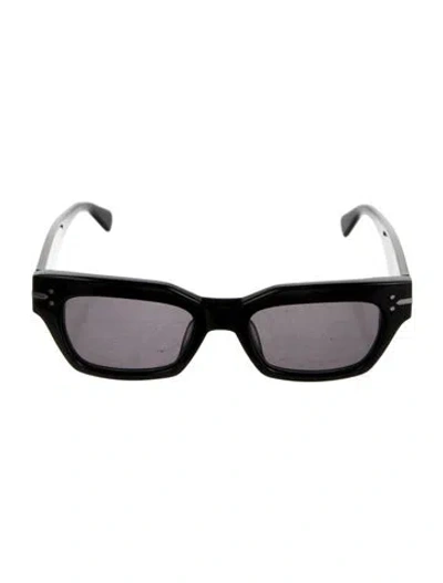 Pre-owned Celine Wayfarer Tinted Sunglasses In Black