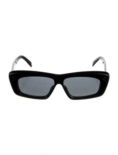 Pre-owned Celine Wayfarer Tinted Sunglasses In Black