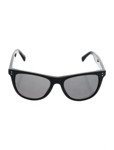 Pre-owned Celine Wayfarer Tinted Sunglasses In Black