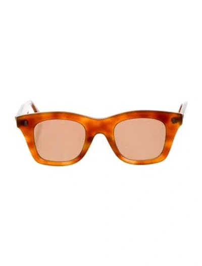 Pre-owned Celine Wayfarer Tinted Sunglasses In Brown
