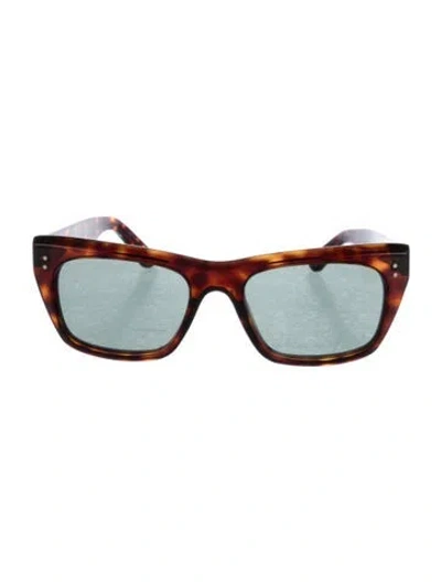 Pre-owned Celine Wayfarer Tinted Sunglasses In Brown