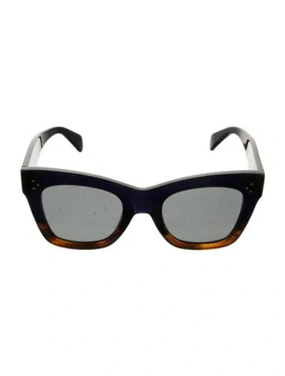 Pre-owned Celine Wayfarer Tinted Sunglasses In Multi
