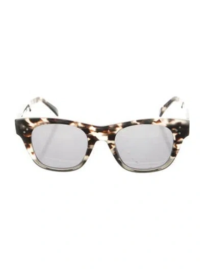 Pre-owned Celine Wayfarer Tinted Sunglasses In Neutral